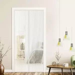 흰색 90x210 찍찍이 붙이는 모기장 현관 중문 방충망 방충문 방문