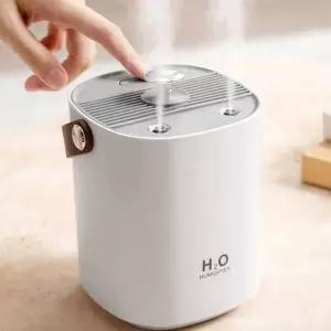 미세분무 더블제트 가습기 LED 무드등 손쉬운청소소형 USB 차량용 책상용 필터 보틀 바틀 미니