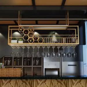 천장 와인잔 거치대 걸이 컵홀더 카페 홈바 와인잔거치대