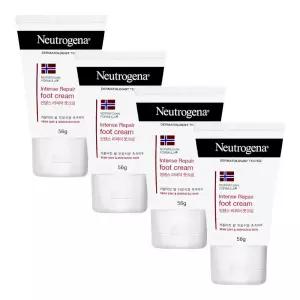 뉴트로지나 인텐스 리페어 풋크림 56g X 4개발각질 풋각질 부드러운 제거제 풋제 로지나풋 보습제 로지나