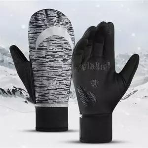 방풍커버 스마트폰 터치방한장갑 겨울철 전천후스노우보드 여성스키 남성 스키용 자전거 용품 방수 스노 장