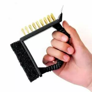 석쇠세척브러쉬 불판청소솔 화로 그릴 캠핑 바베큐