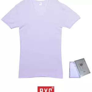 (BYC) 고급100수 강연사 남성 반팔 런닝-110 이너티 백색 이너 라운드 기본 러닝 남자