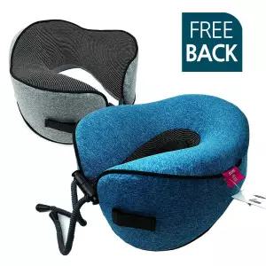 프리백 메모리폼 목베개 쿠션 여행용 가정용용 기내용 차량용 사무실 낮잠