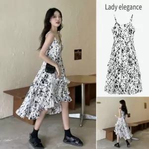 끈나시 캉캉 원피스 URD-020캐주얼 캐쥬얼 패션 여성 여자 디자인