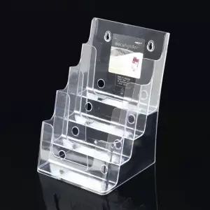 A5 4단 카탈로그 꽂이A54단홀더 안내책자 팜플렛 케이스 용지 A54단