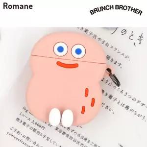 피넛 에어팟실리콘 케이스 (핑크) 에어 이어폰 보관