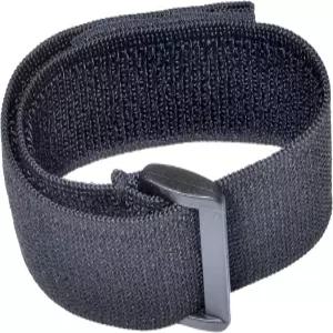 범용 실리콘 가죽 나일론 홀스터 케이스용 조절 가능한 탄성 암밴드 스트랩 번들(블랙 1개)