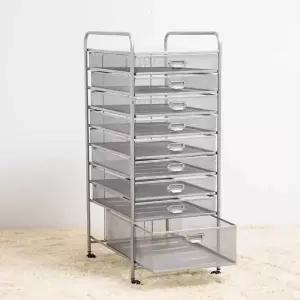 이동식 서랍장 매쉬 철제 다용도 보조 서랍 서류함