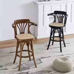 홈바 의자 식탁 BAR 빠 빠텐 높은 스탠드 식당 체어