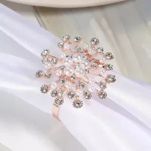 테이블 냅킨링 크리스마스 장식 홈파티용품4개세팅 소품 링홀더 넵킨링 손님초대