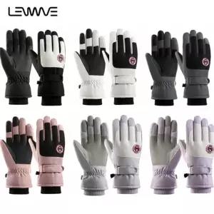 스마트 터치형 미끄럼방지 스키 장갑보드 겨울 따뜻한 방한용 겨울용 손보호 형장갑 형보드