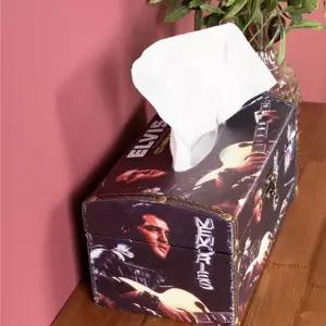 엘비스 직사각 티슈 케이스휴지 화장지커버 덮개 각커버