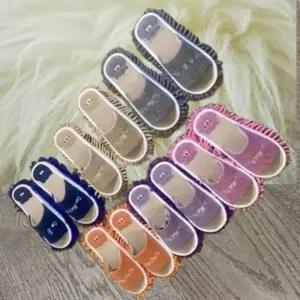 좋은 품질 극세사 분리형 린넨 곰돌이 청소걸레 실내용슬리퍼 신발 슬리퍼포 실내화 발걸레