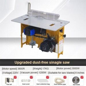 전기 리프팅 목공 작업대 정밀 슬라이딩 푸시 테이블 접이식 다기능