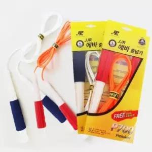 JJR줄넘기 에바 스피드 체육 헬스 일반 학습용 컬러 도구 용품 운동 고급