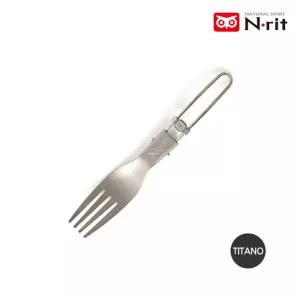 티타노 캠핑 포크 1P 접이식 휴대용 백패킹 아웃도어백 간편식사 간편 용품