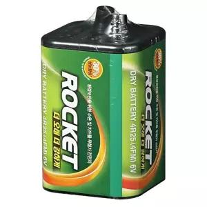 로케트 랜턴 건전지 4R25 4FM 6V 갑 4무수은 6V낱개 램프 6V은