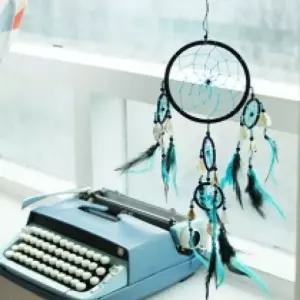 드림캐쳐 대쳐대 깃털장식 꽃장식 쳐걸이 쳐선물 쳐소품 쳐장식 벽이 장식 소품 리스 이가렌더