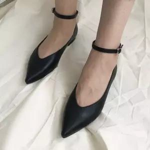 여성 스틸레토 펌프 힐 낮은굽 발목 트랩 구두여자 여성화 슬링백 메리제인 로퍼 레토 웨지 슈즈 가보시 스