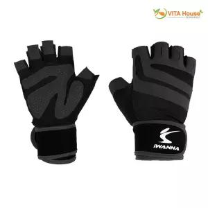 아이워너 2중 트레이닝장갑 블랙홈 홈트 스포츠 헬스용 가죽 전문가용 역기용 바벨