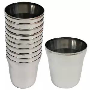 국내생산 스텐물컵10P 스텐 식당 병원 업소용 급식용 급식소 용품 다용도 레스