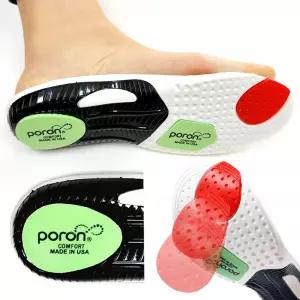 아치인솔 기능성깔창1켤레 미국PORON인 신발인 성신 깔창 PORON 쿠션 성깔창