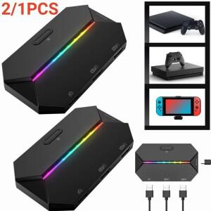 [호환품]G6L 게임용 키보드 마우스 컨버터 휴대용 유선 모바일 컨트롤러 어댑터 닌텐도 호환 스위치 호환 X