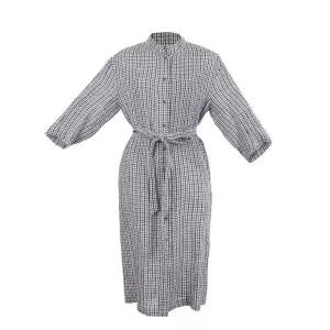 [롯데백화점]데미안 체크볼륨슬리브원피스 DG42804