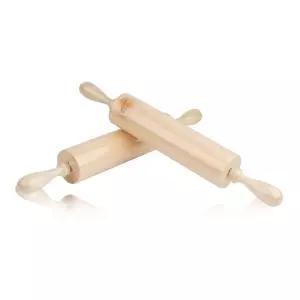 순수편백나무 밀대 (손잡이롤러형)1p 반죽 국수 만두베이킹 베용 만두피 회전 다용도 배마사지기 요리