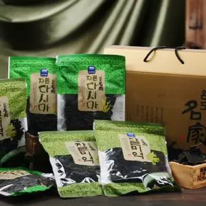 완도 명가 자른미역 자른다시마 혼합 선물세트마른 요리용 조리용 설세트 산용 건다 말린