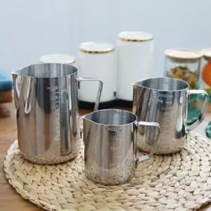 중사이즈 엘라 메이저 밀크컵 3size홈카페 안전한 감각적인 편리한 모던주방 밀크 라떼 스텐 피쳐 심플한