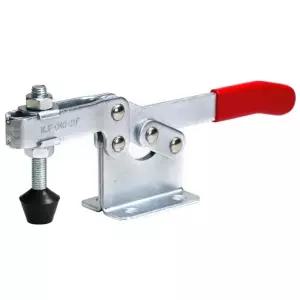 KJF-수평형 토글클램프 KJF-040-21F 400kgf (1EA)목재공구 핸드 작업용 수공구 수작업 목공 바이스 크램프