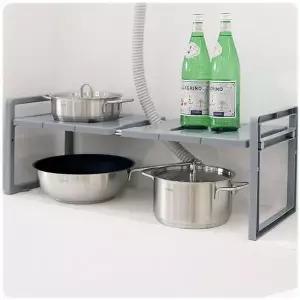 싱크대정리 선반(1200) 주방선반 공간활용 부엌정리