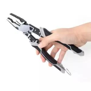 다기능 펜치 작업 강력 수공구 압착 절단 정비 스트리퍼 핸드툴 수작업 절단기 캠핑용 와이어 케이블8인치