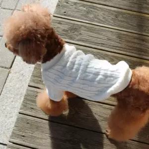 코코아허니 무지 꽈배기 니트애완견 멍멍이티 개티 선물용애 강아지 애완 반려 꽈베기