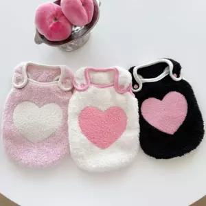 코코아허니 A18G 하트 수면 조끼강아지의류 강아지옷 애완견 베스트