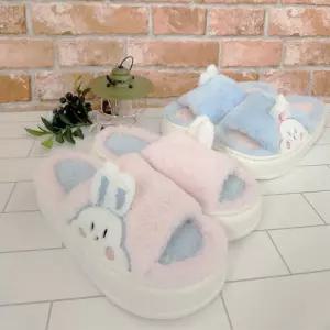 입체 토끼 거실화실내화 슬리퍼 가정용 용슬리퍼 디자인화 예쁜화 털화 귀여운 거실화 신발
