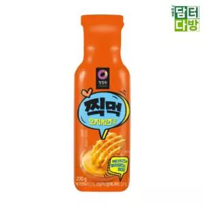 청정원 찍먹 오지치즈소스 230g X 2개 조미료 양념장 요리 간편