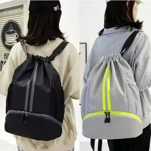 방수 발수 스포츠 백팩 등산배낭 골프가 수영장 헬스 물놀이 농구공 축구공 가방 가복조리백 복주머니백 수