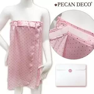 피칸데코 골프 샤워가운 도트 핑크 선물박스포함_10575867_588832