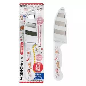 스케이터 헬로키티 어린이용 스텐 둥근 안전칼 (칼집포함)/소꿉/과일/야채/부엌/요리/소꼽/어린이/키즈