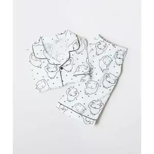 SPAO 가나디 반팔 파자마화이트 SPPPG25U06