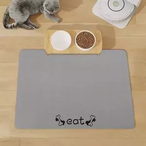 규조토 반려동물 강아지 식기매트 80x50cm