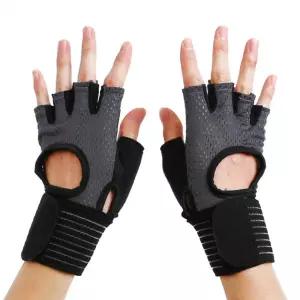 손목보호 여성 메쉬 헬스장갑 M 그레이아대 운동 스포츠 안미끄러운 장갑