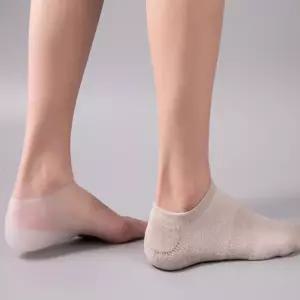 양말 속 실리콘 깔창 기능성 키높이이너용 뒷꿈치 높이용 매직