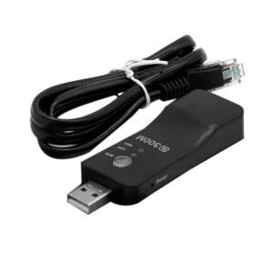 [호환품]USB TV 와이파이 동글 어댑터 300Mbps 범용 무선 리시버 RJ45 WPS 삼성 호환 LG호환 소니호환 스마