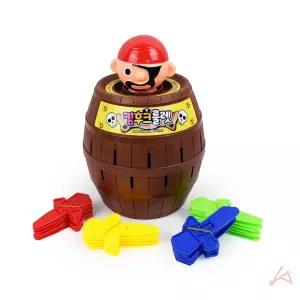 킹후크룰렛 룰렛 복불복 재미존보드게임 해적 가족 미니 적통아저씨 칼꽂기 벌칙놀이 후크 재미 대형 꿀생