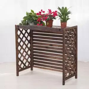 실외기 가리개 커버 발코니 열차단 야외 에이컨실외기