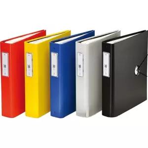 문화산업 로그인 화일 F822-7 60매 흑색 2개서류파 문서 정리 인덱스 클리어